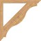 Ekena Millwork Funston Traditional Smooth Bracket, Western Red Cedar, 3 1/2"W x 48"D x 48"H BKT04X48X48FST01SWR - alternate 2